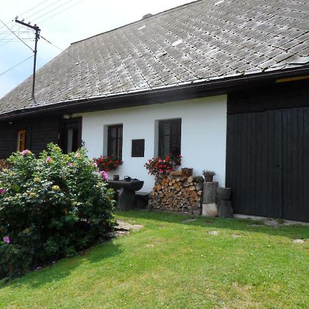 Stylová chalupa na kraji národního parku Šumava Strunkov Esterno foto